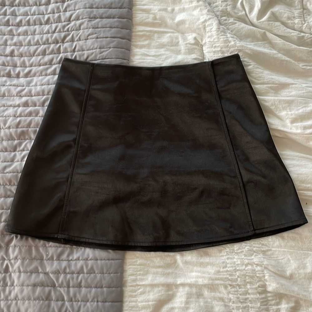 Satin Zara Mini Skirt Sz M bought in Spain